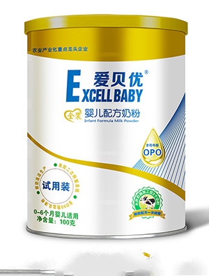 愛貝優金裝嬰兒配方奶粉1段350g