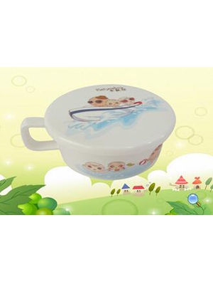 卡秋莎兒童5寸雙耳蓋碗