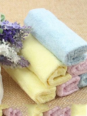 木纖維長方童巾