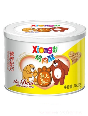 熊大熊二營養配方雞肉酥