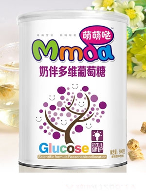 萌萌噠500克紙聽鐵鋅鈣益元葡萄糖