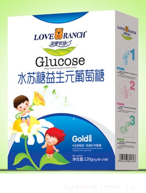 深愛牧場水蘇糖益生元金裝葡萄糖鐵聽