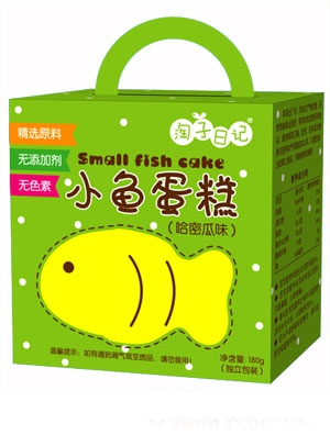 淘子日記小魚蛋糕哈密瓜味