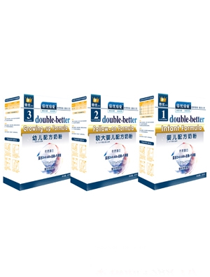 倍優倍愛普裝嬰幼兒奶粉盒裝
