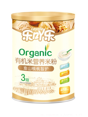 樂吖樂益生元胡蘿卜護腸有機米粉全段458g鐵聽裝