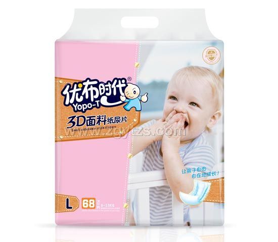 優(yōu)布時代3D面料紙尿片L68片