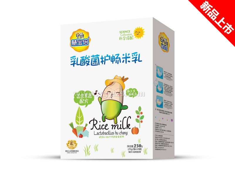 乳酸菌護(hù)暢米乳盒裝-混合果蔬