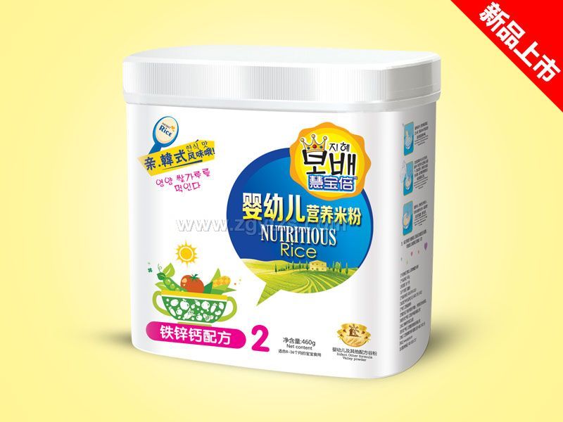 嬰幼兒米粉桶裝-鐵鋅鈣