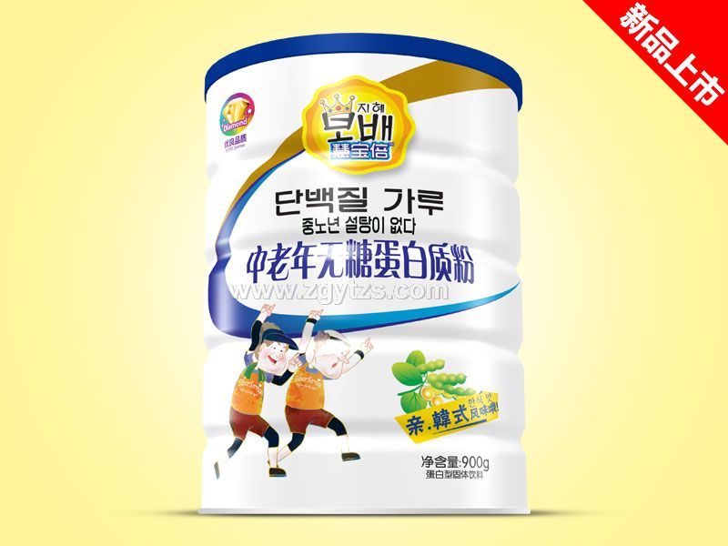 蛋白質粉900g鐵聽-中老年無糖