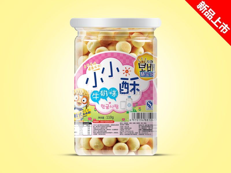 餅干桶裝-小小酥(牛奶味)