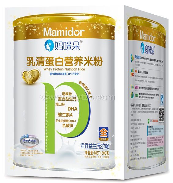 媽咪朵活性益生元護暢乳清蛋白營養米粉盒裝