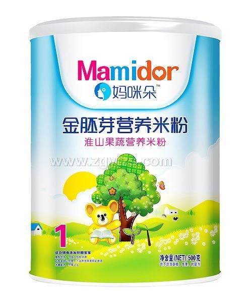 媽咪朵金胚芽淮山果蔬營養米粉(聽裝)