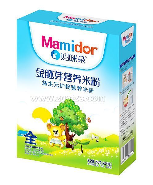 媽咪朵金胚芽益生元護腸營養米粉(盒裝)