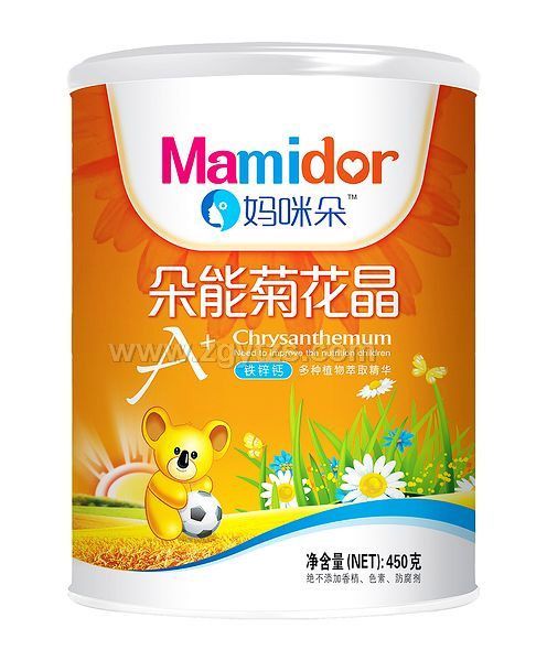 媽咪朵朵能鐵鈣鋅菊花晶