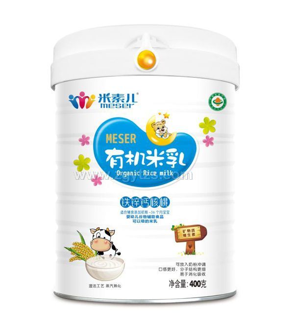 米素兒有機米乳-鐵鋅鈣核桃