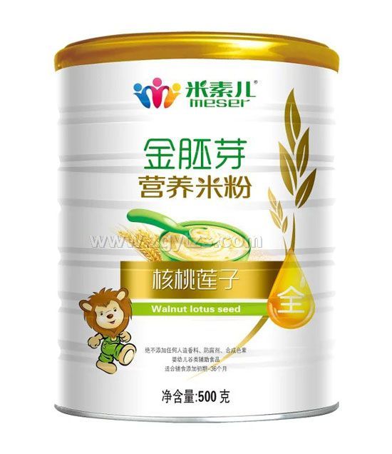 米素兒核桃蓮子金胚芽營(yíng)養(yǎng)米粉聽(tīng)裝