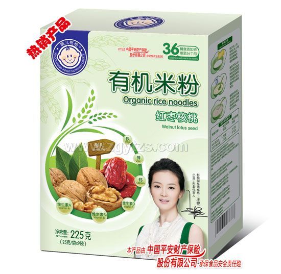 晴兒格格有機米粉紅棗核桃