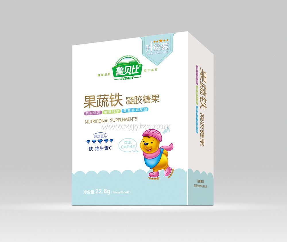 果蔬鐵凝膠糖果