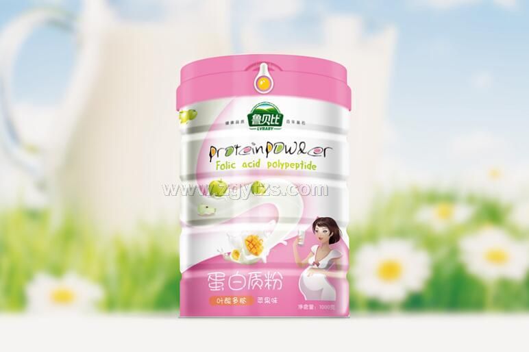 蛋白質粉葉酸多肽蘋果味