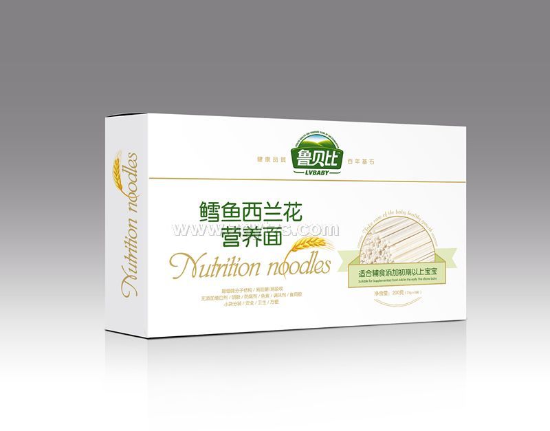 鱈魚西蘭花營養面