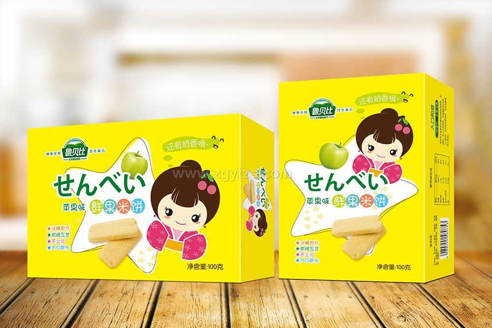 鮮果米餅蘋果味