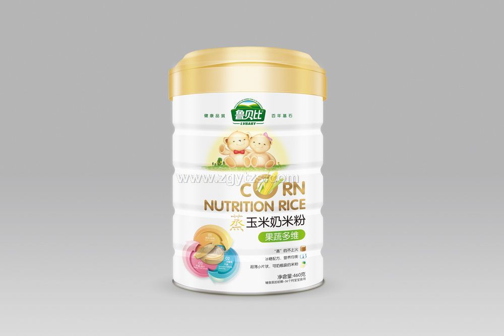 蒸玉米奶米粉-果蔬多維配方聽裝
