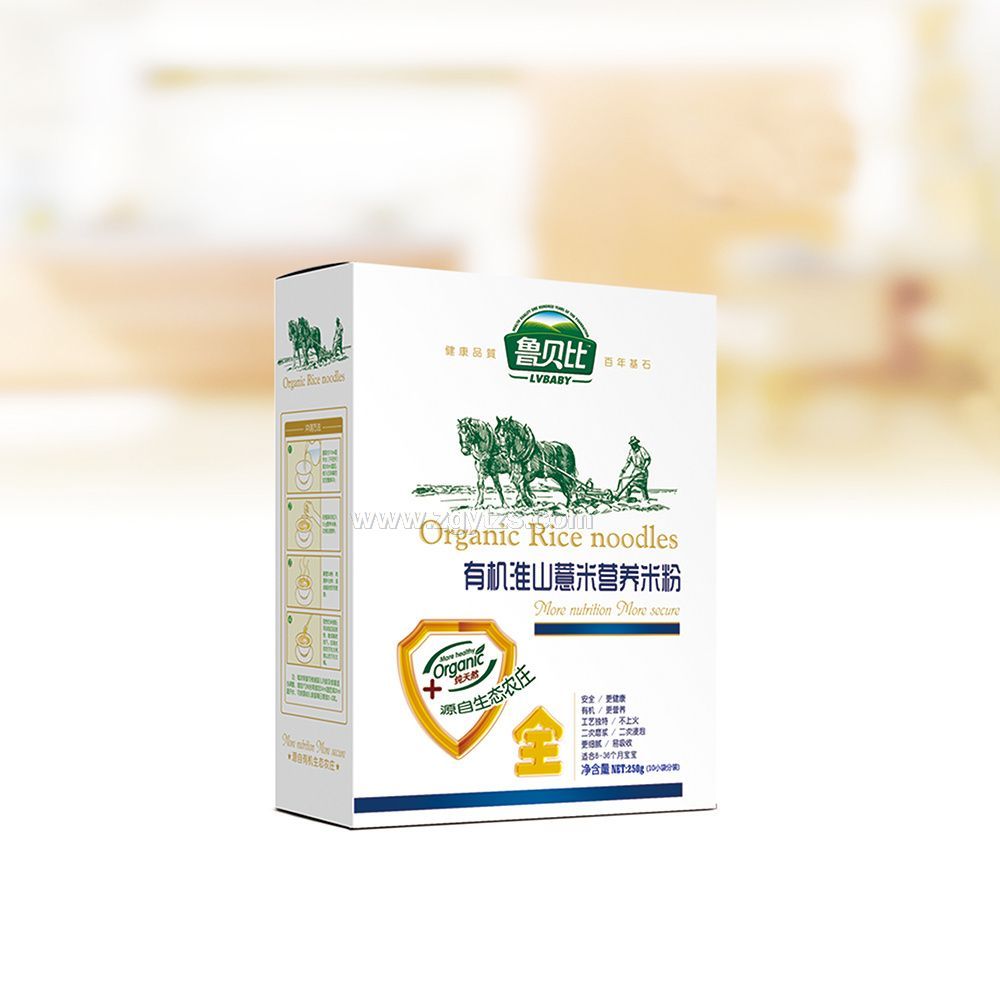 有機淮山薏米營養米粉盒裝