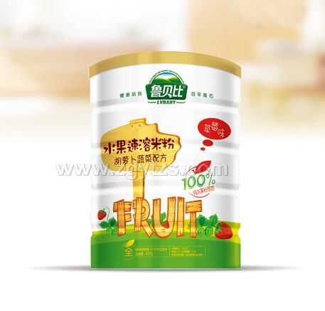 水果速溶米粉胡蘿卜蔬菜配方聽(tīng)裝