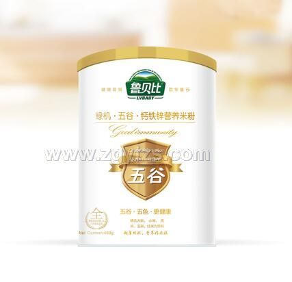 綠機五谷鈣鐵鋅營養(yǎng)米粉