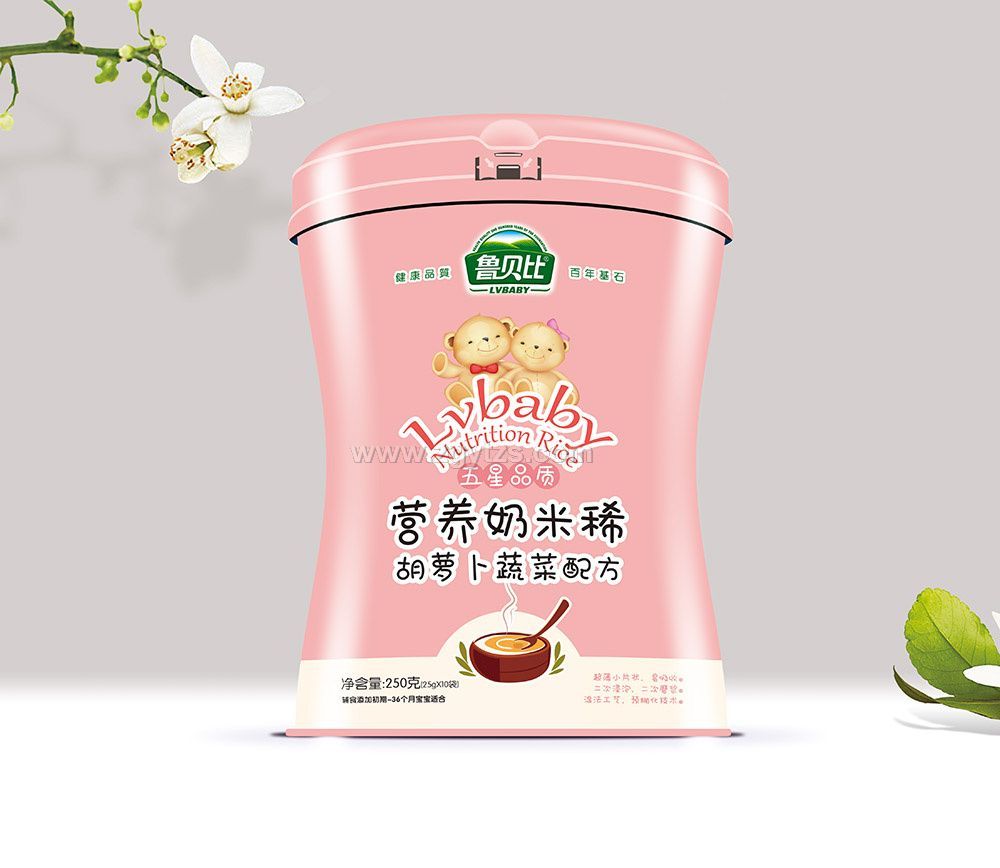 營養奶米稀胡蘿卜蔬菜配方聽裝