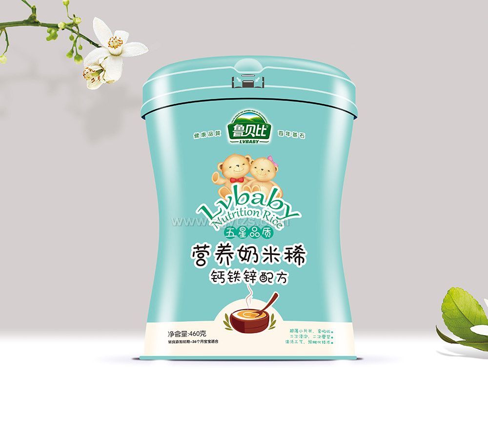 營(yíng)養(yǎng)奶米稀鈣鐵鋅配方聽裝