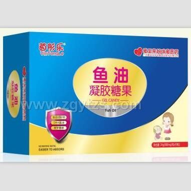 魚油凝膠糖果