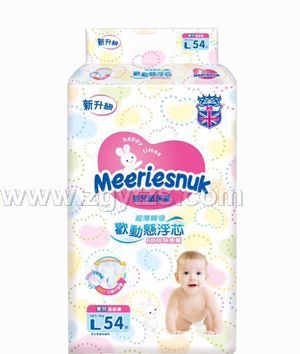 Merriesnuk歐氏紙尿褲大包L碼54片