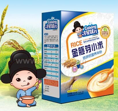 金胚芽小米(鐵鋅鈣營養米粉)盒裝