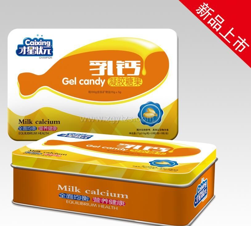 乳鈣 凝膠糖果
