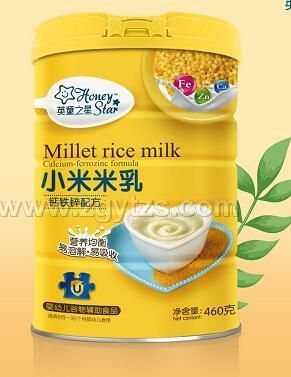 小米米乳鈣鐵鋅配方