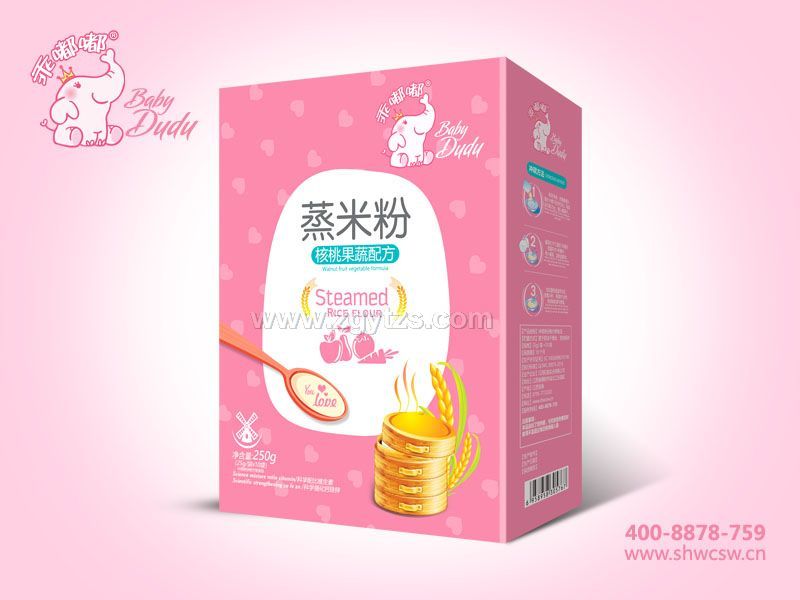 米粉盒裝-蒸米粉-核桃果蔬