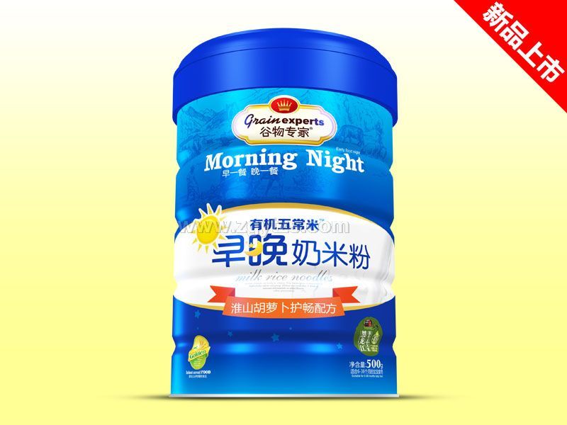 早晚奶米粉鐵聽(tīng)-淮山胡蘿卜