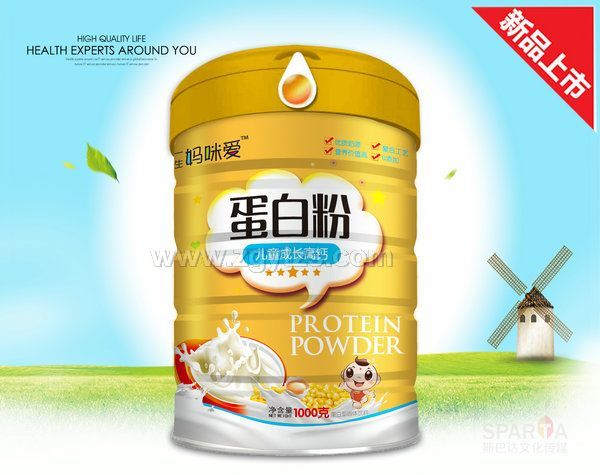 蛋白粉兒童成長(zhǎng)高鈣