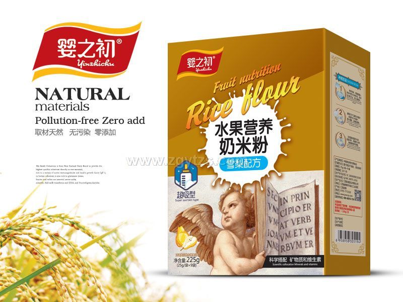 水果營養(yǎng)奶米粉-雪梨