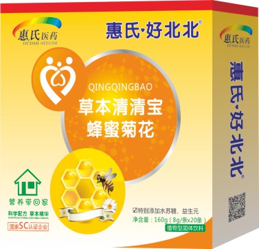 草本清清寶蜂蜜菊花