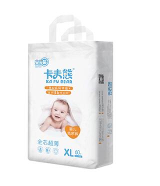 卡夫熊全芯超薄嬰兒紙尿褲大包XL60