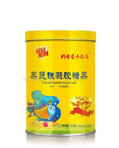 果蔬鐵凝膠糖果