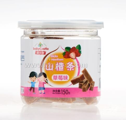 嬰爾堡山楂條 草莓味 小零食輔食