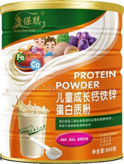 康保聰兒童成長鈣鐵鋅蛋白質粉