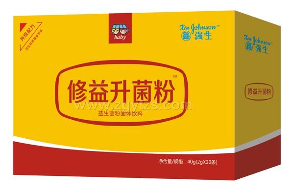 鑫強生-修益升菌粉-紙盒