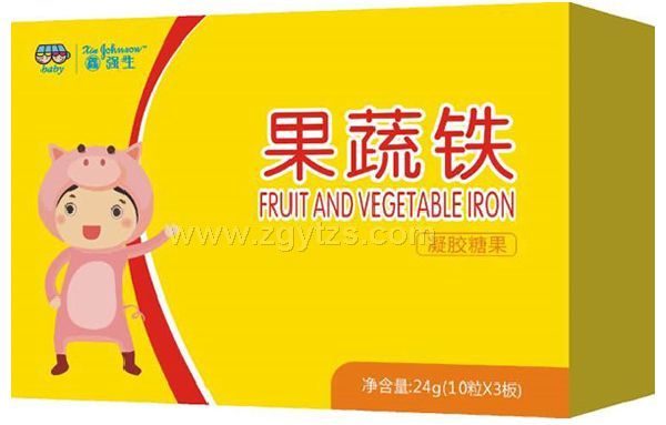 鑫強生-果蔬鐵凝膠糖果-紙盒