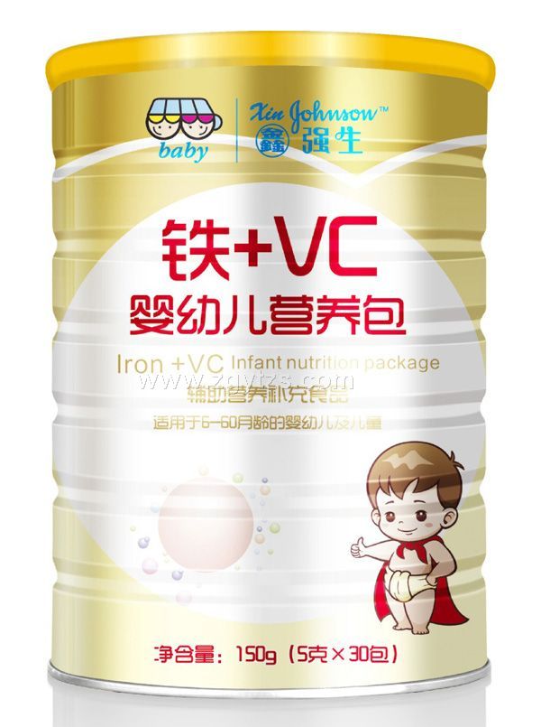 鑫強(qiáng)生-鐵+VC嬰兒營(yíng)養(yǎng)包 罐裝