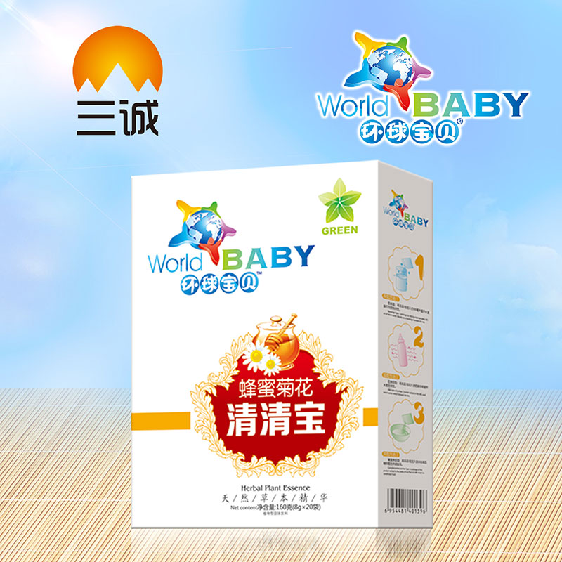 環球寶貝蜂蜜菊花清清寶-盒裝