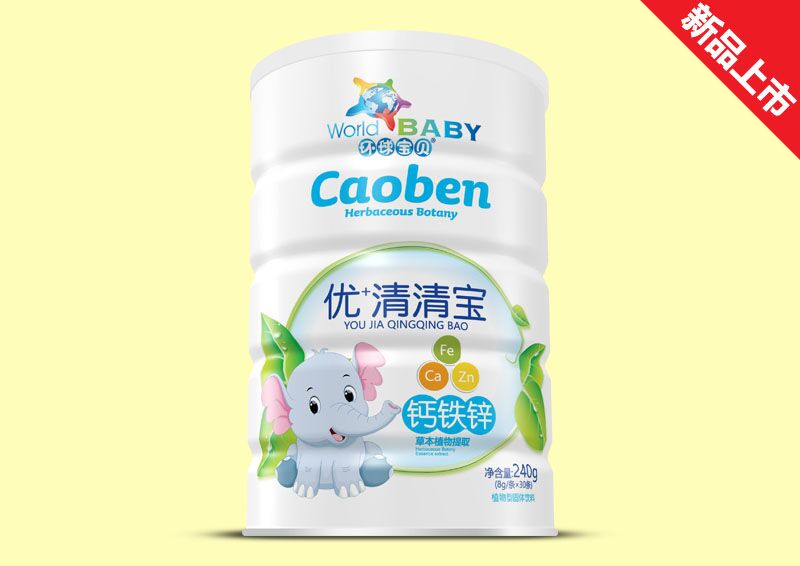 環球寶貝優清清寶鈣鐵鋅